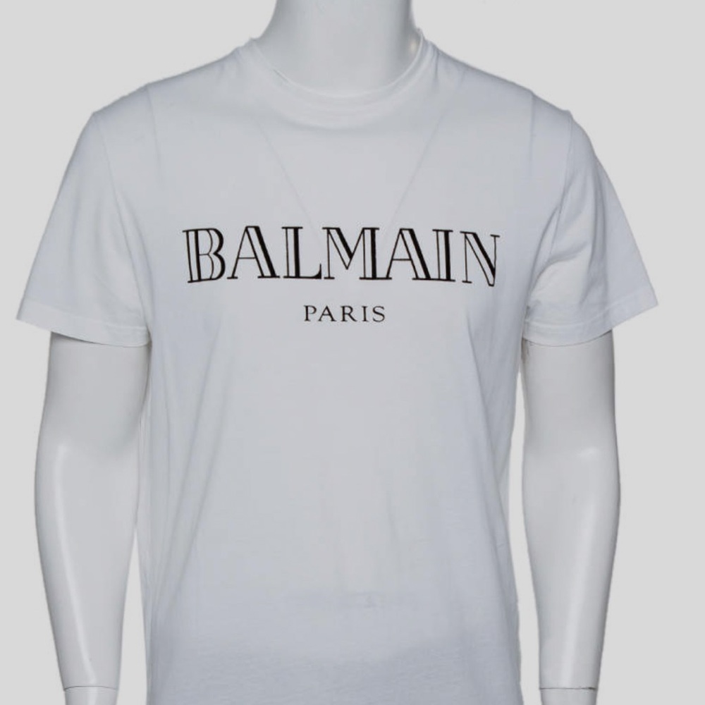 Men’s Balmain cotton logo t-shirt